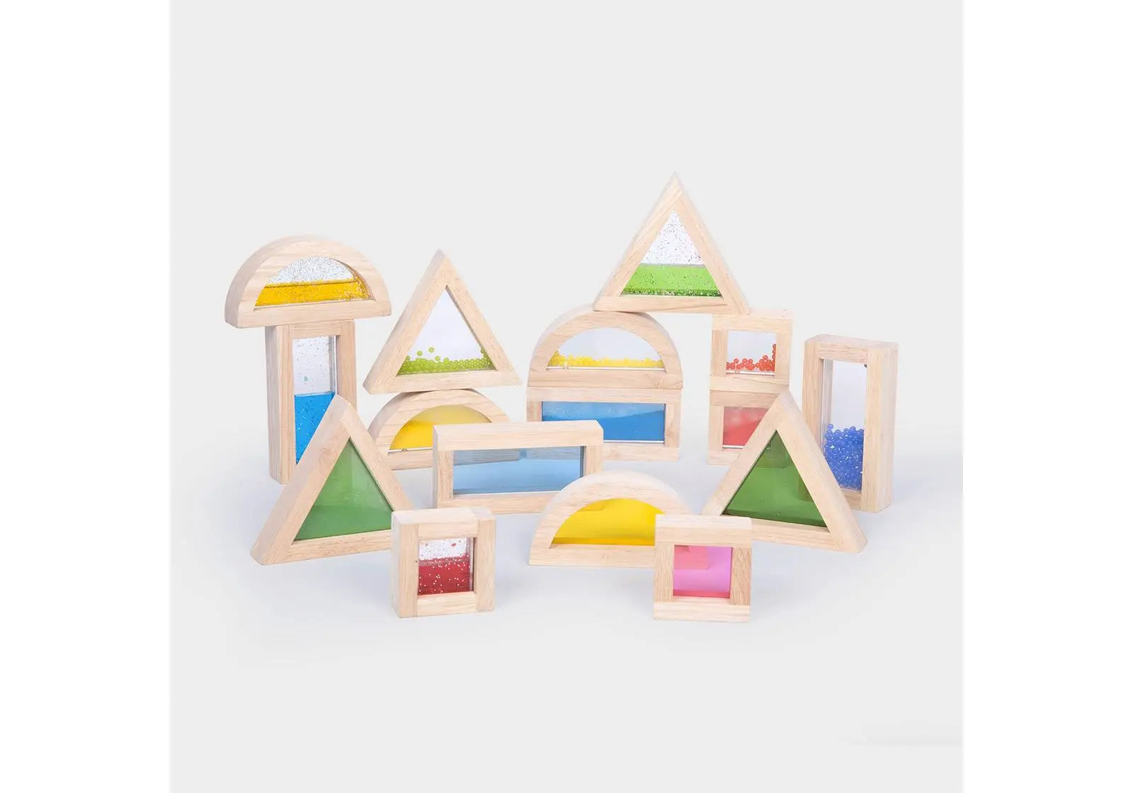 16 blocs sensoriels colorés Tickit Tickit