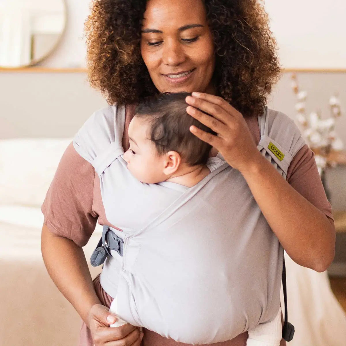 Porte-bébé hybride Boba Bliss - Gris