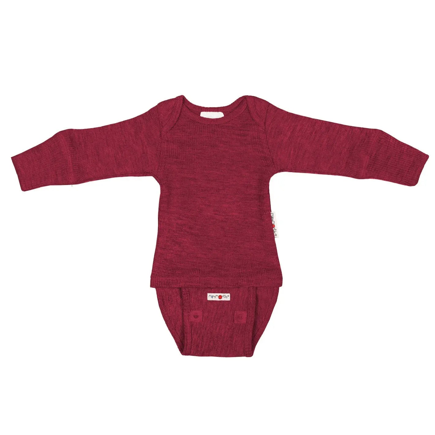 Body/Shirt évolutif ML en laine Manymonths - Lilinappy