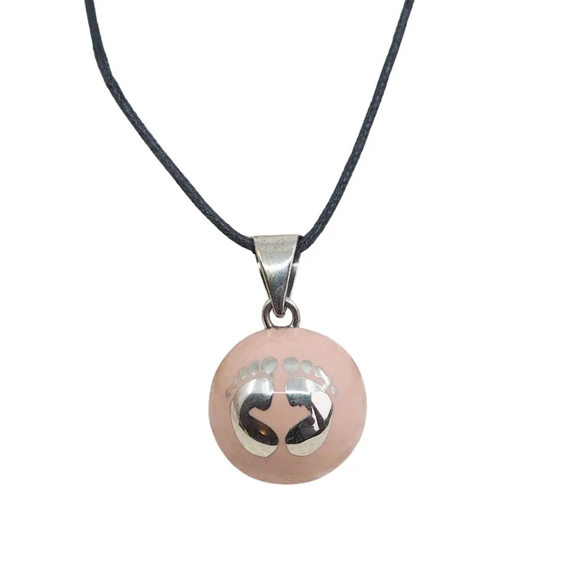 Bola de grossesse - Petits pieds dorés Rose - Lilinappy