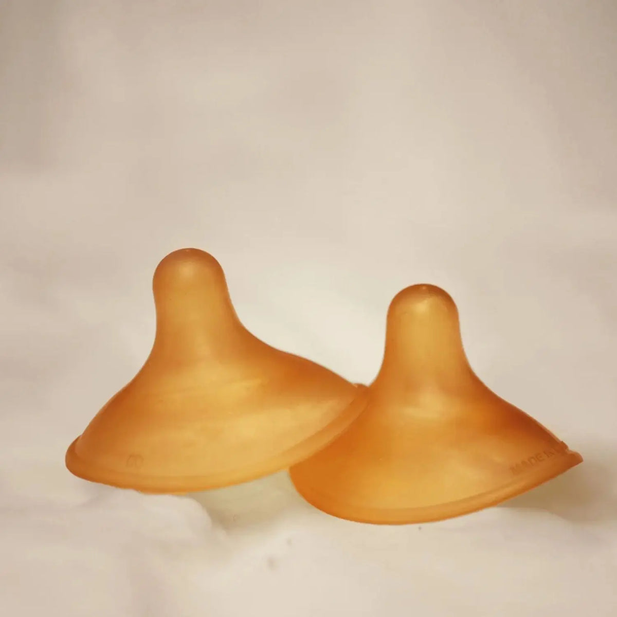 Lot de 2 bouts de sein en caoutchouc naturel Hevea - Lilinappy