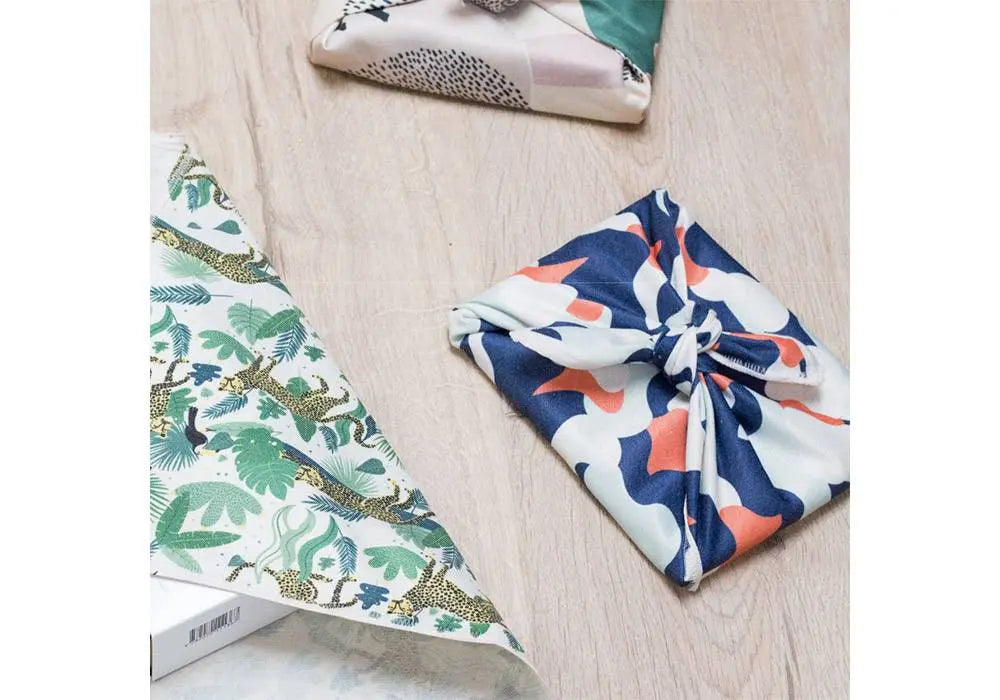 Emballage réutilisable Furoshiki Paké - 50x50cm Lilinappy