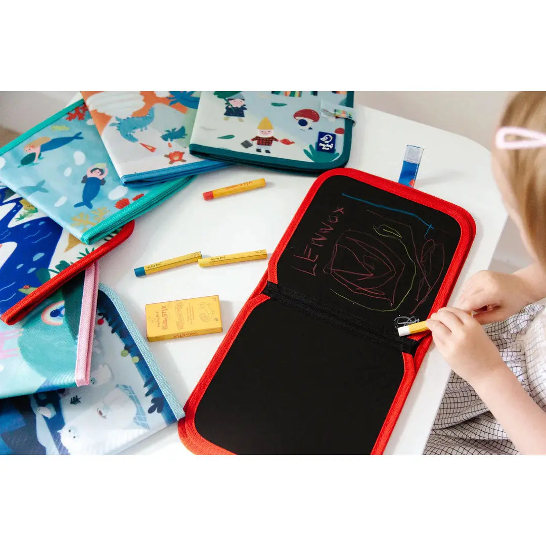 Carnet ardoise Jaq Jaq Bird - Timeless Wonder Gnomes - Lilinappy