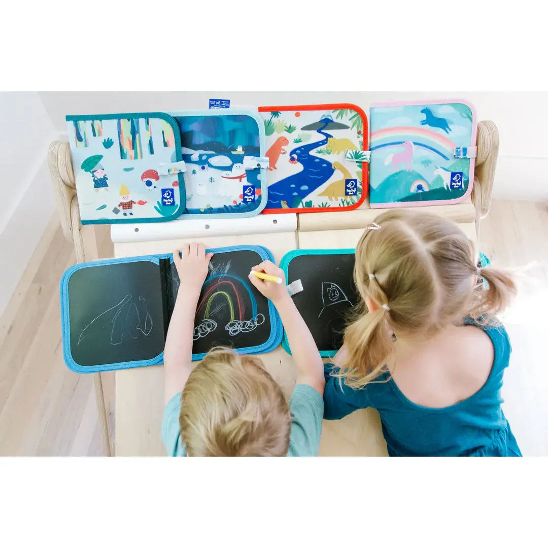 Carnet ardoise Jaq Jaq Bird - Timeless Wonder Gnomes - Lilinappy