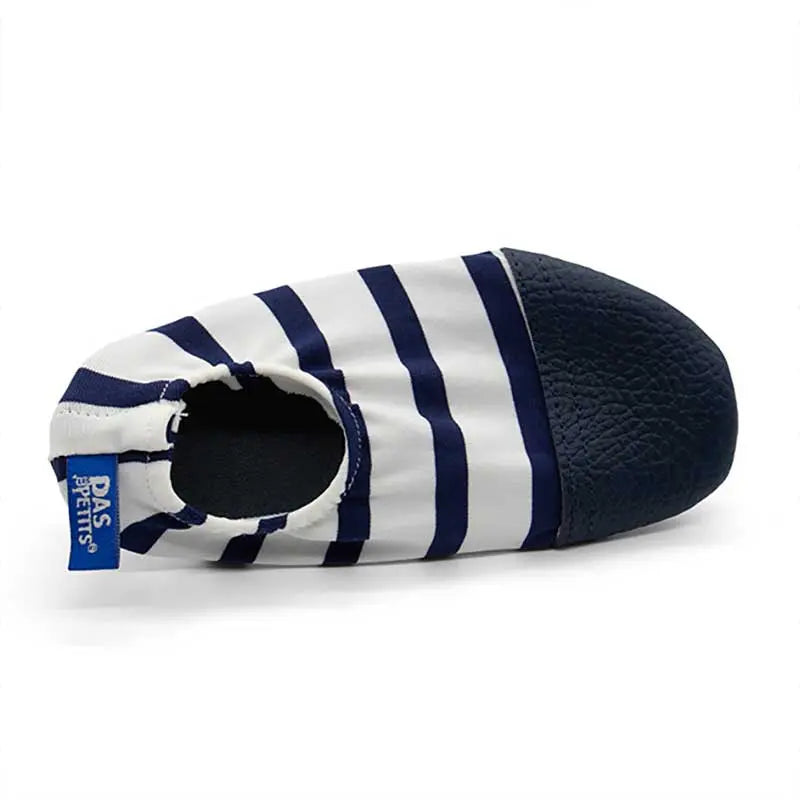 Chaussons souples pour l'été Les Pas Petits - Marin 