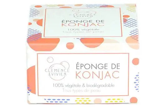 Eponge de Konjac Clémence et Vivien
