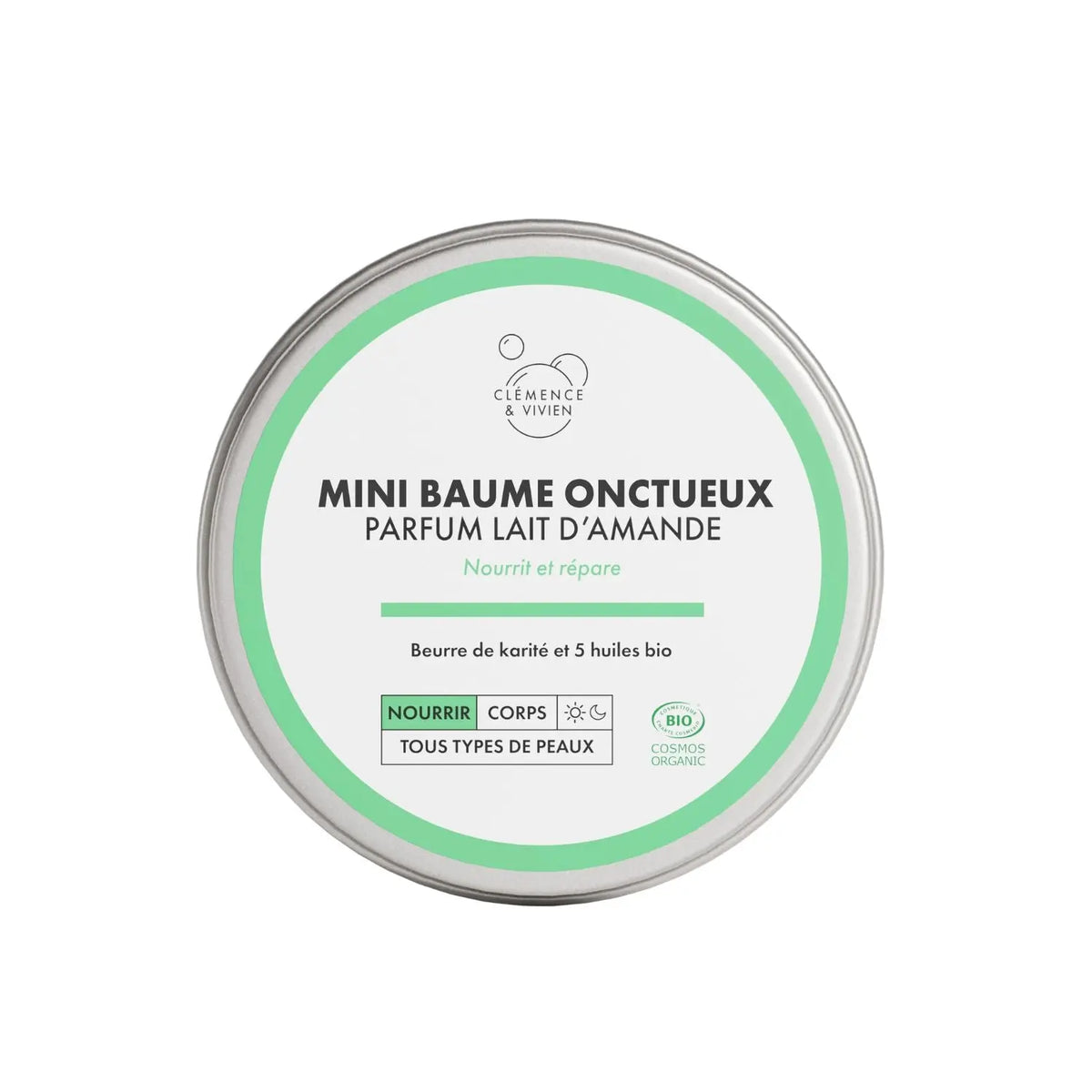 Mini baume onctueux parfum Lait d'Amande Clémence et Vivien