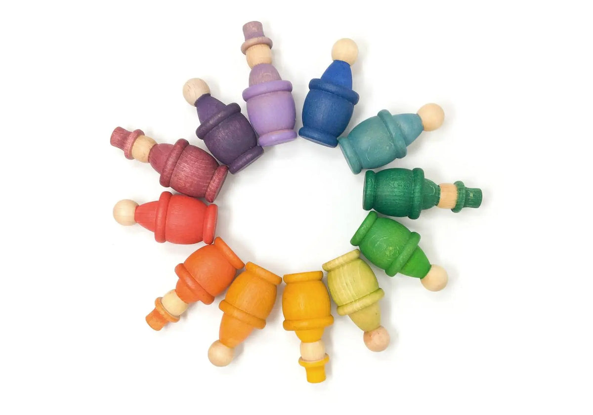 12 coquetiers colorés Grapat