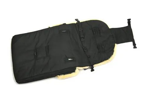 Chancelière en peau d'agneau Cortina Gris Fellhof