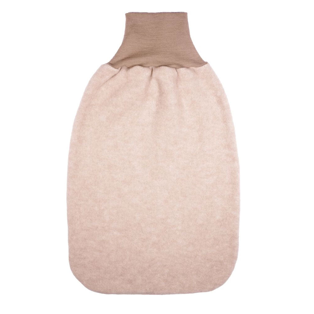 Sac de couchage pour bébé en laine Cosilana - Latte macchiato