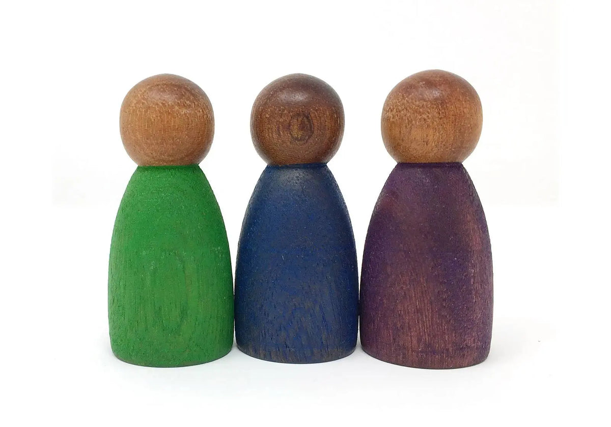 3 Nins couleurs froides Grapat