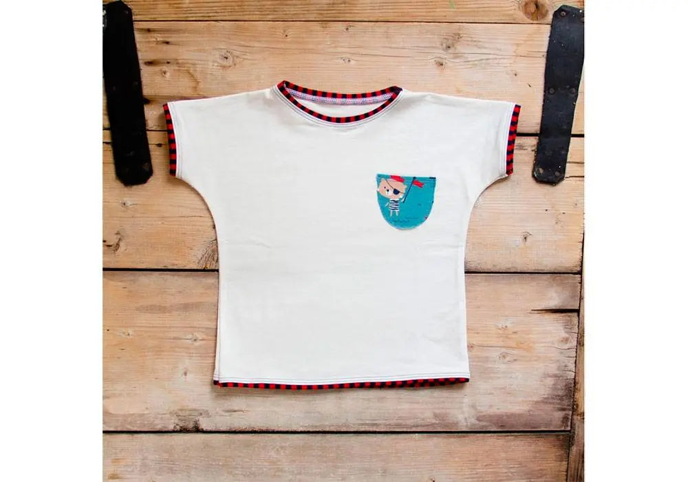 Tee-shirt en coton bio Culla Di Teby - Pirates