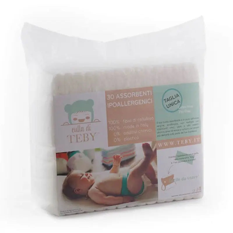 Inserts jetables pour couches TE3 – Culla di Teby - Lilinappy