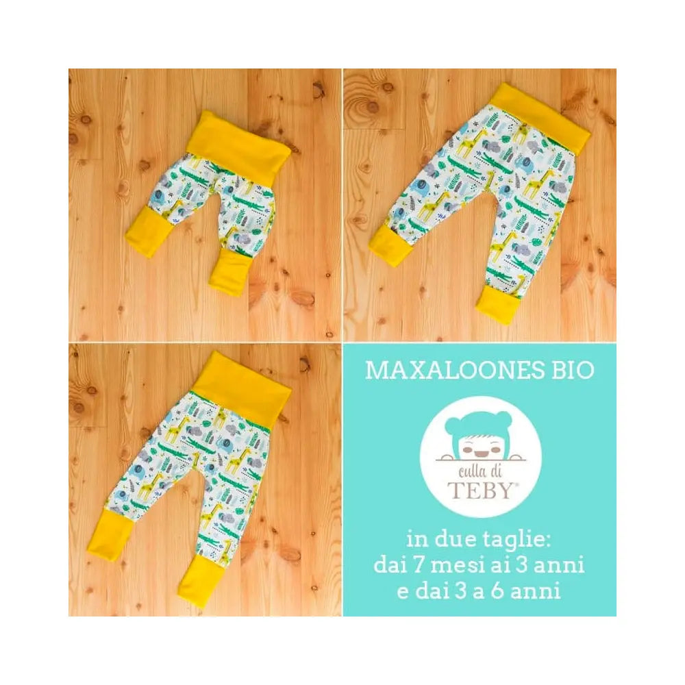 Pantalon évolutif Culla Di Teby - Ours bleu - Lilinappy