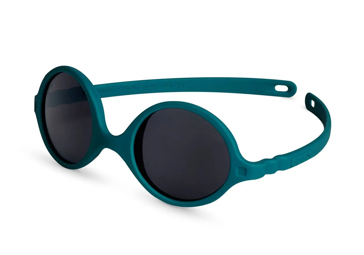 Lunettes de soleil Sun Baby 0-1 an KI ET LA - Bleu Paon - Lilinappy