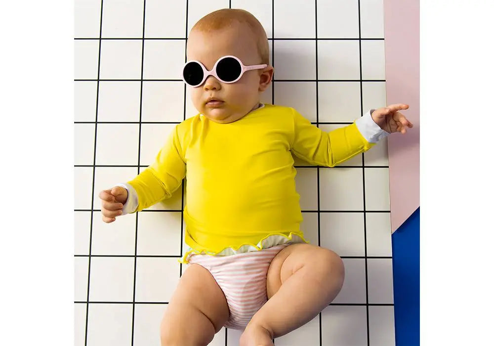 Lunettes de soleil Sun Baby 0-1 an KI ET LA - Bleu Paon - Lilinappy