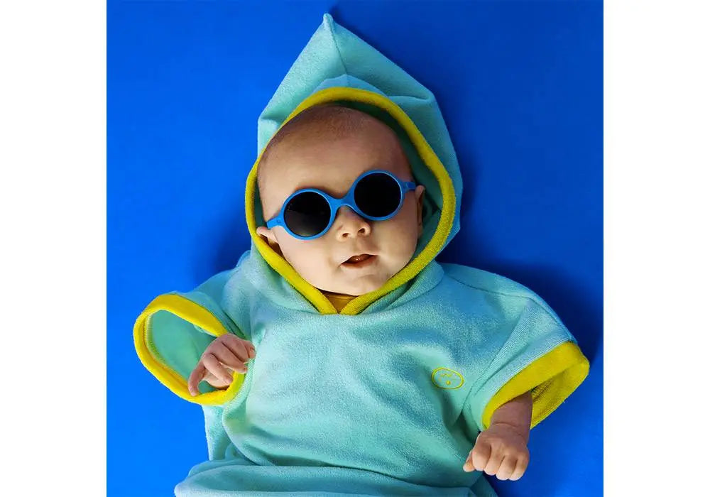 Lunettes de soleil Sun Baby 0-1 an KI ET LA - Bleu Paon - Lilinappy