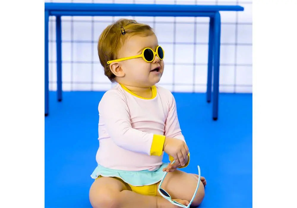 Lunettes de soleil Sun Baby 0-1 an KI ET LA - Bleu Paon - Lilinappy