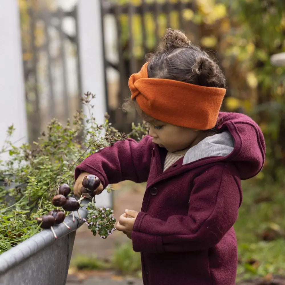 Combinaison bébé en laine bouillie Disana - Olive - Lilinappy