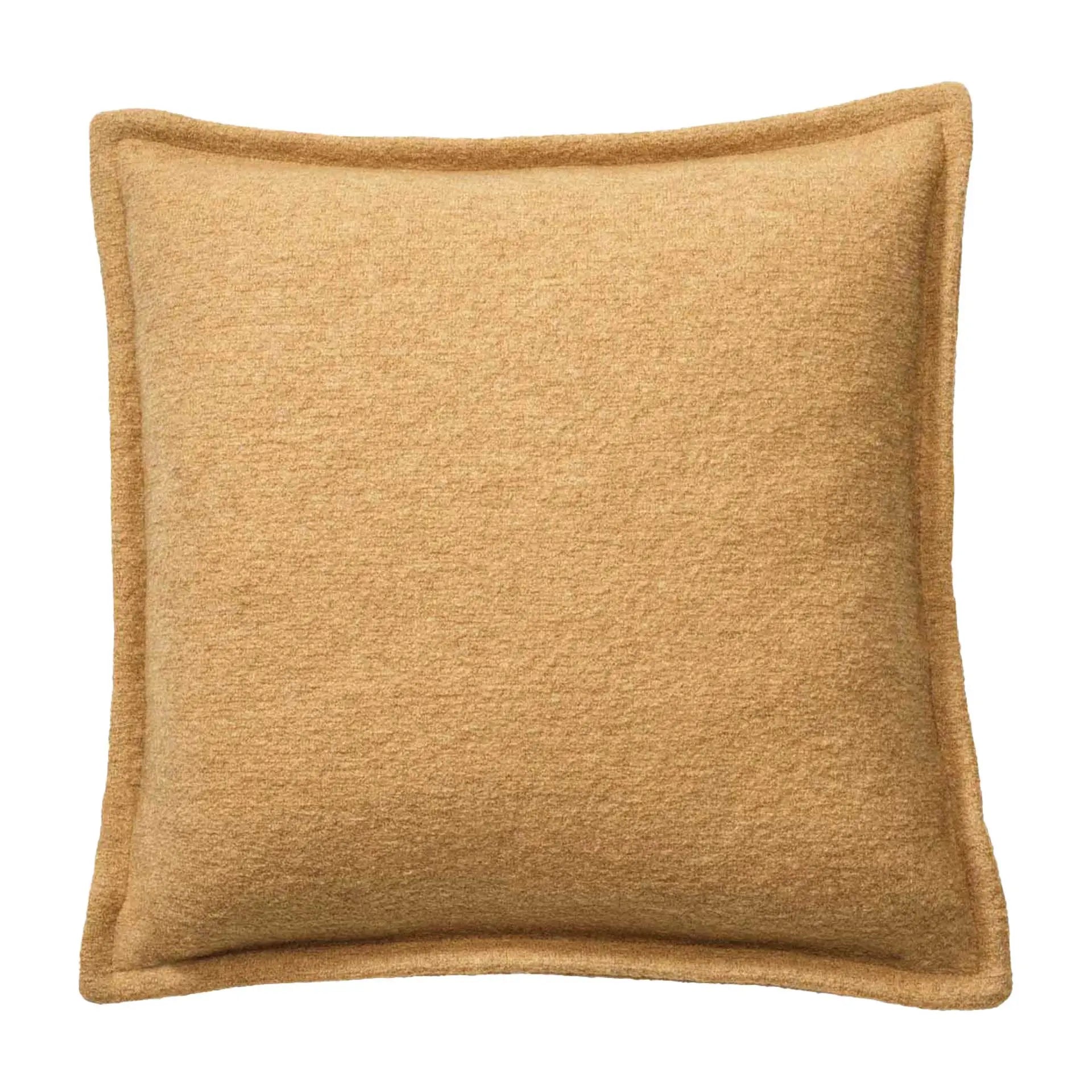 Housse de coussin en laine bouillie bio Disana 