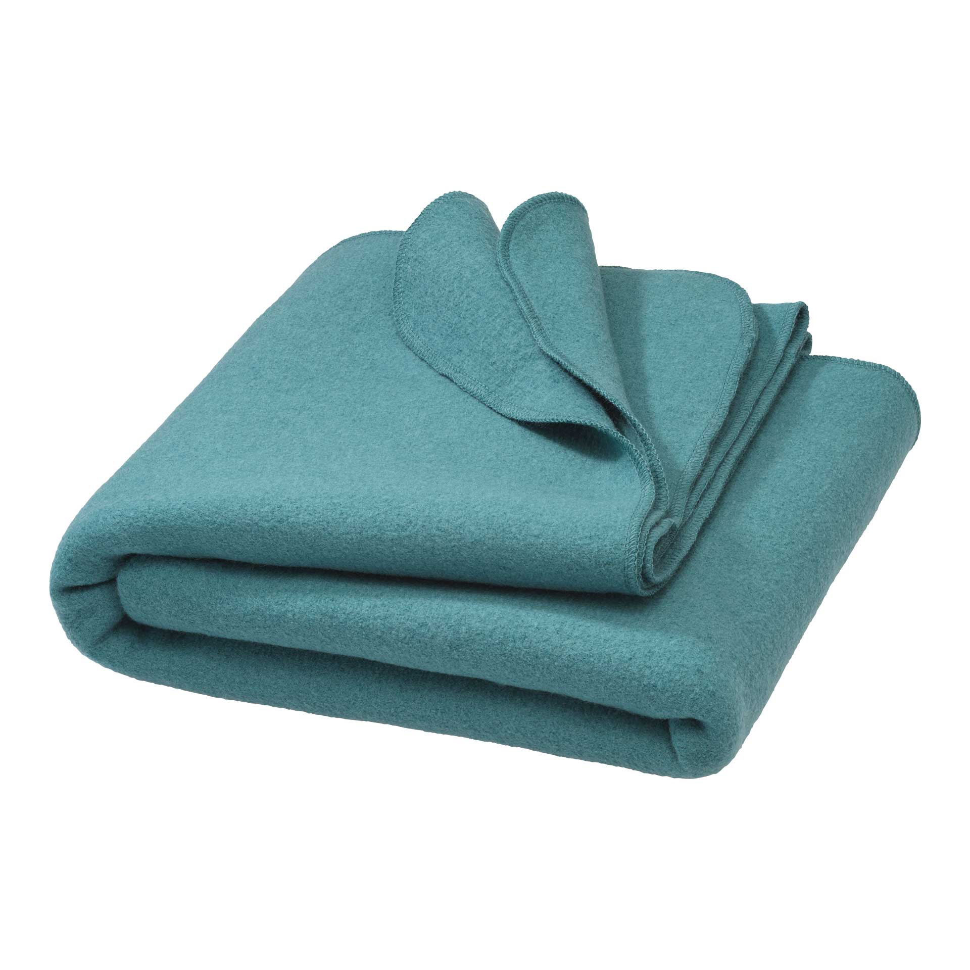 Couverture en laine bouillie mérinos bio Disana 