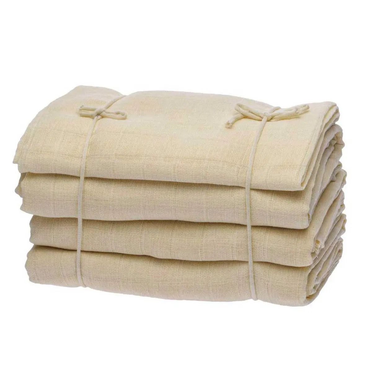 Lot de 5 maxi-langes en coton bio Disana 80x80cm - Lilinappy