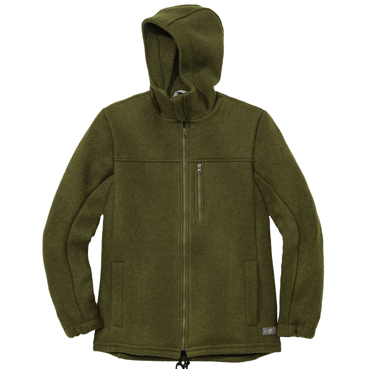 Manteau pour homme en laine bouillie Disana 