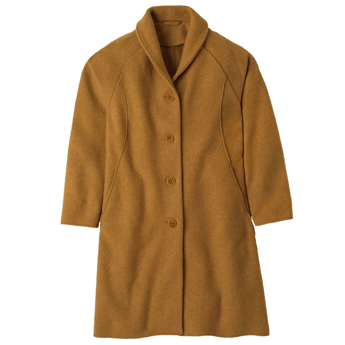 Manteau pour femme en laine bouillie Disana 