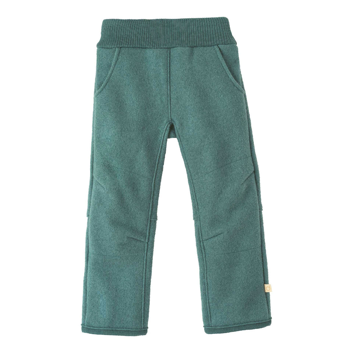 Pantalon en laine bouillie bio Disana - Eucalyptus