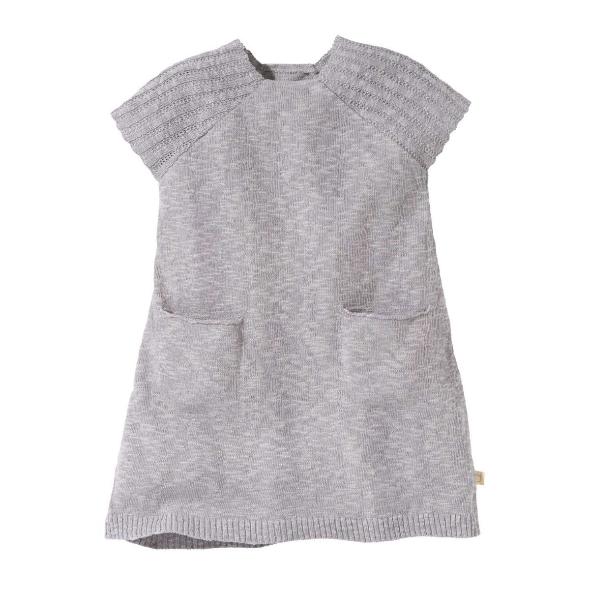 Robe bébé en coton et lin bio Disana – Gris