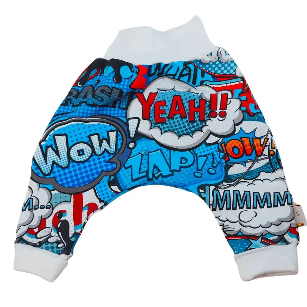 Sarouel évolutif Do a 2 fées - graffiti bord blanc