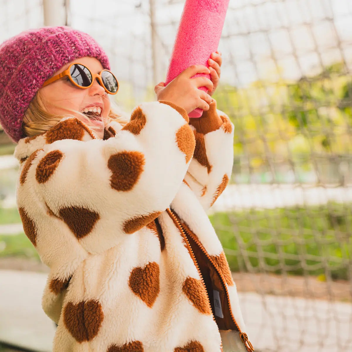 Lunettes de soleil Little Kids ROZZ KI ET LA - Sable doré - Lilinappy