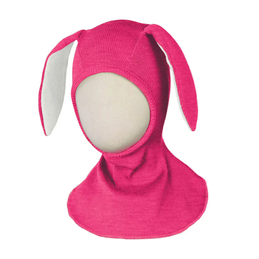 Cagoule en laine mérinos Bunny Manymonths - Lilinappy