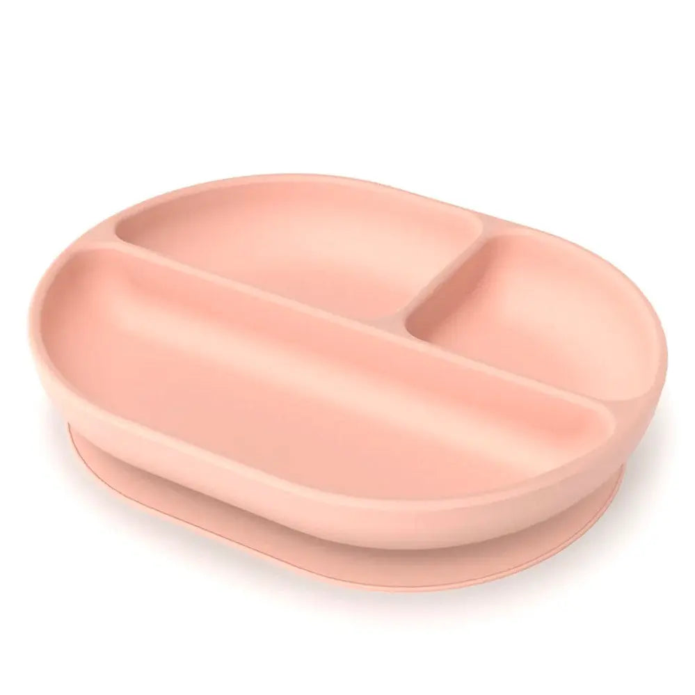 Assiette à compartiments Ekobo rose poudre