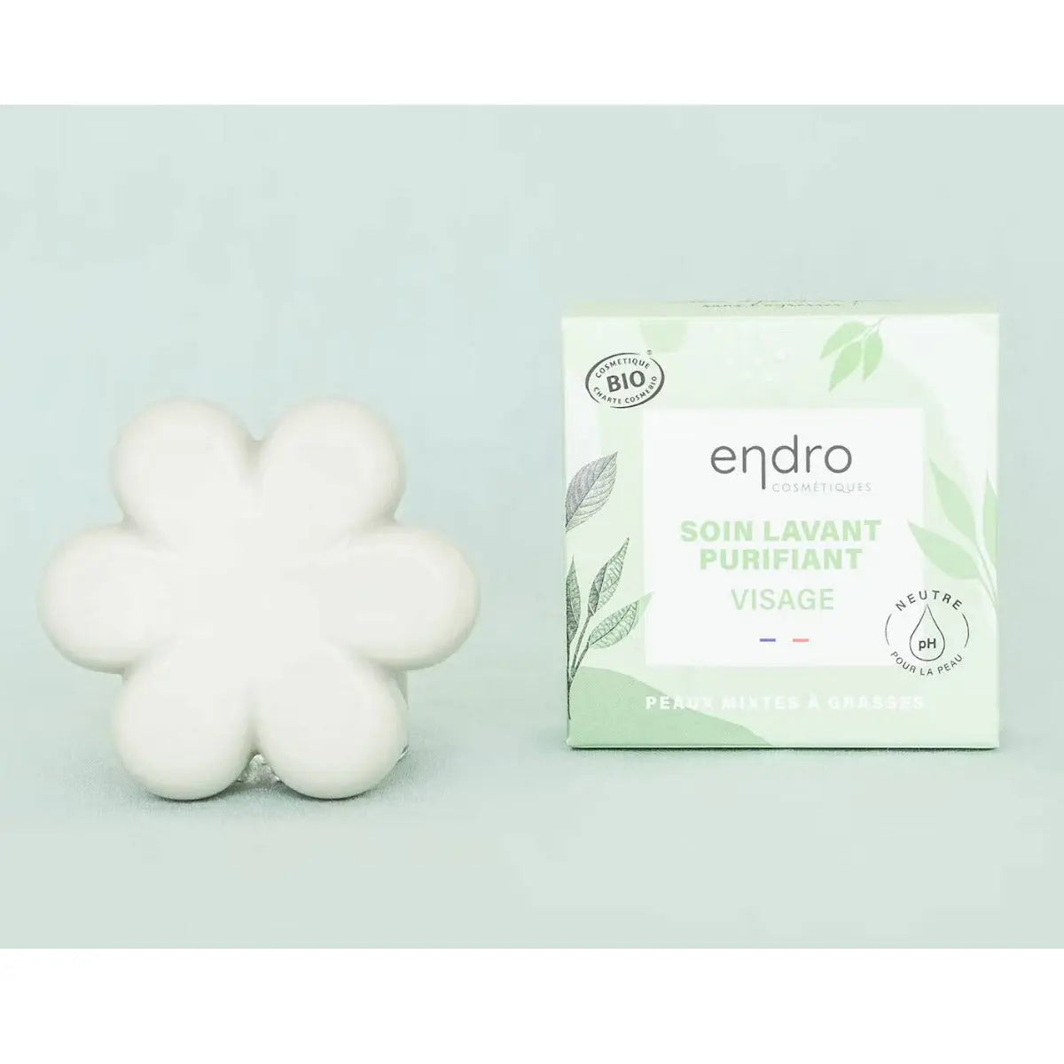 Soin lavant purifiant solide Endro - Lilinappy
