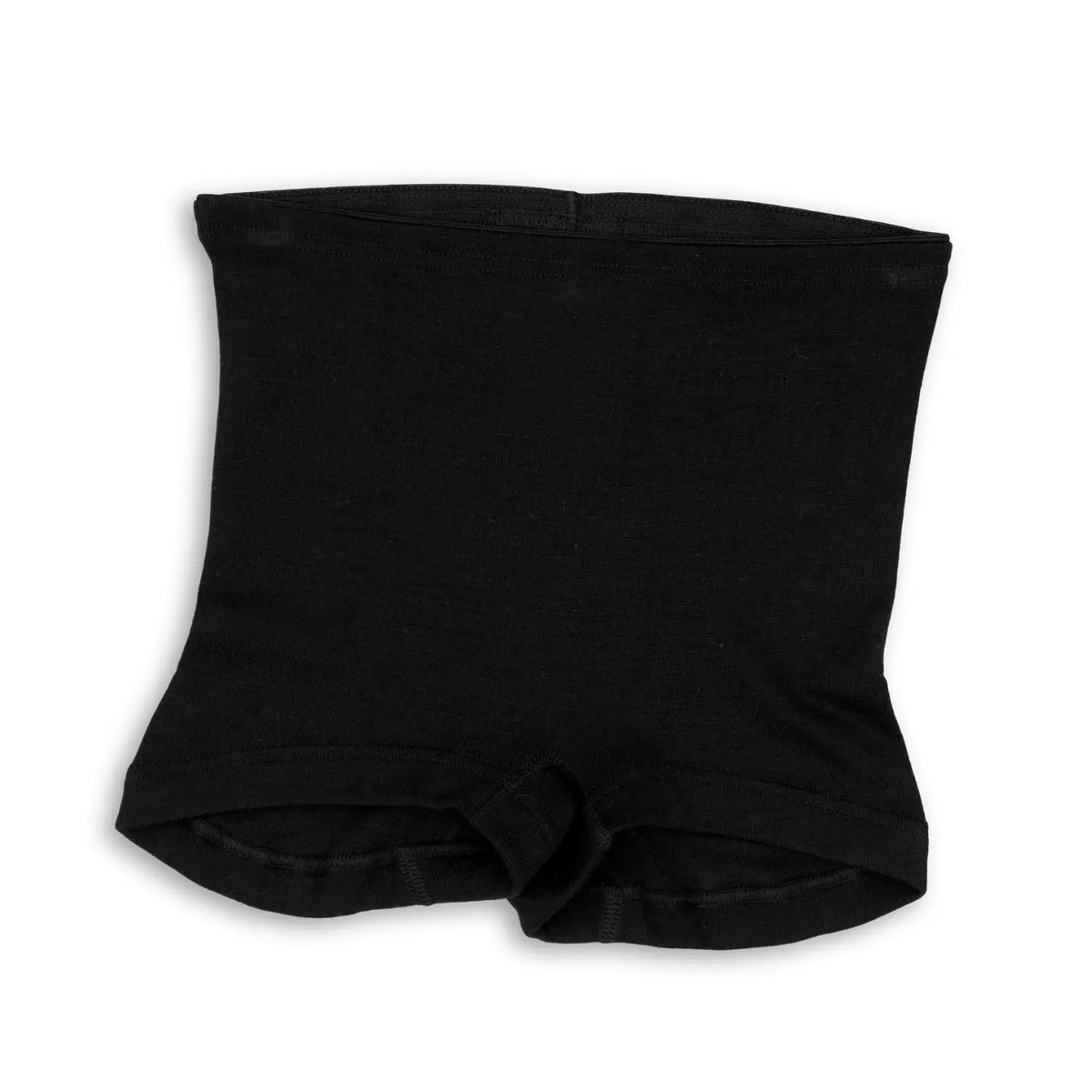 Shorty femme laine mérinos et soie Engel Natur – Noir