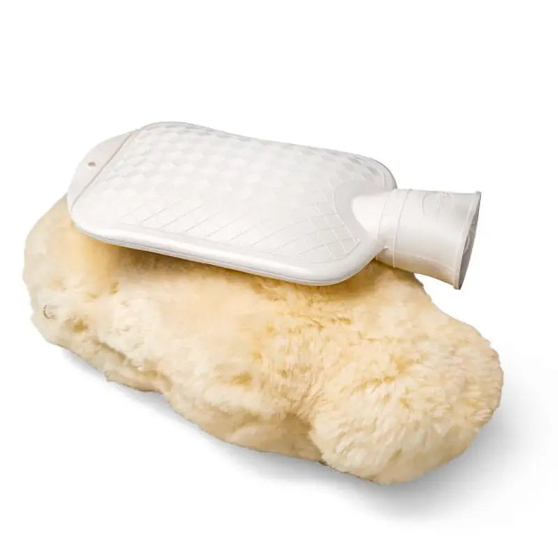 Petite bouillotte en peau d'agneau Fellhof