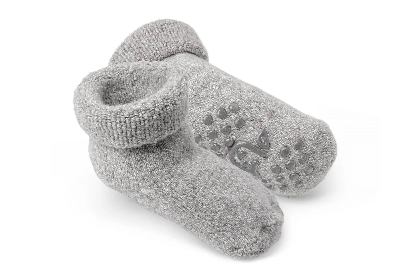 Chaussettes antidérapantes Kids Fellhof Gris clair