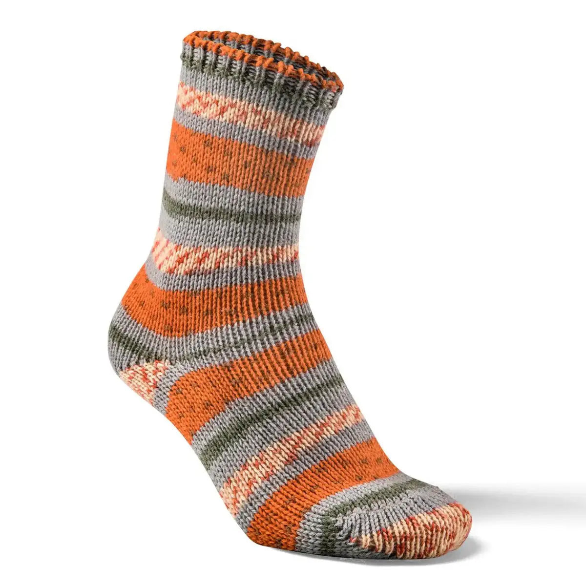 Chaussettes en laine adultes Fellhof Multicolores Orange