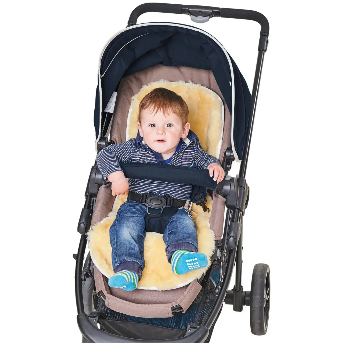 Peau d’agneau pour poussette et landau Fellhof