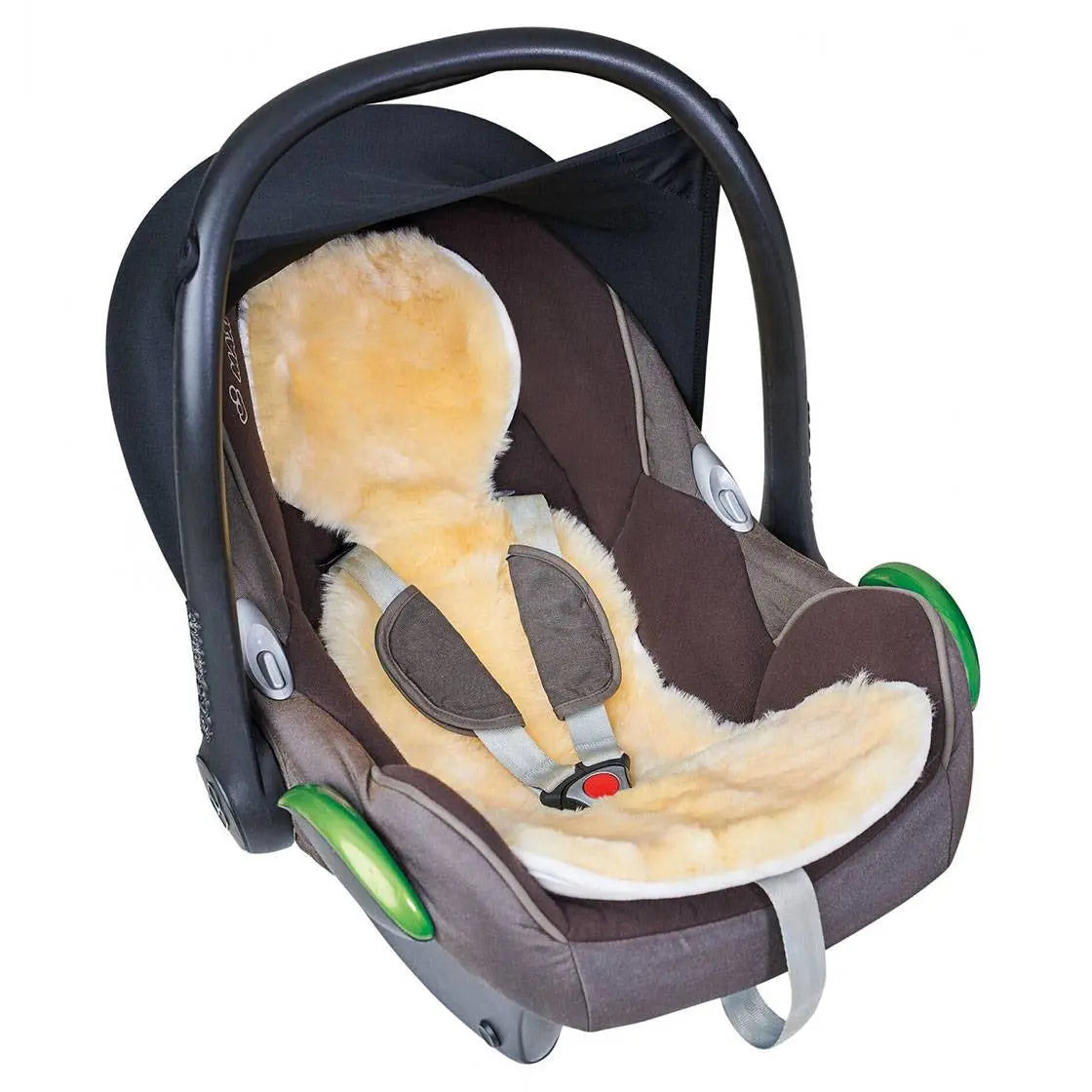 Peau d'agneau spéciale siège auto Fellhof - Lilinappy