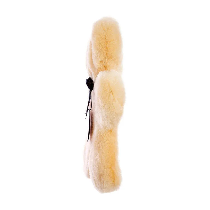 Nounours en peau de mouton Flatout - Honey - Lilinappy