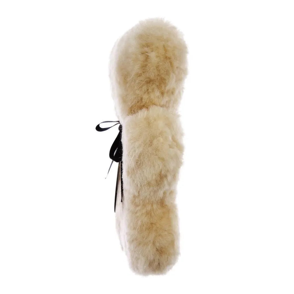 Nounours en peau de mouton Flatout Baby - Honey - Lilinappy