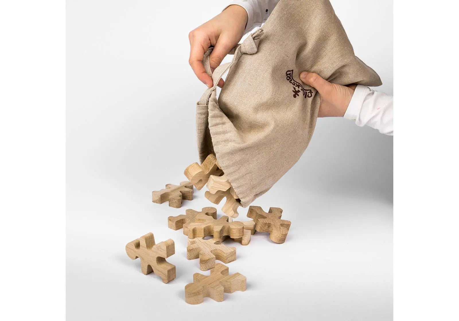 Jeu libre en bois Flockmen Half Flock - 16 pièces