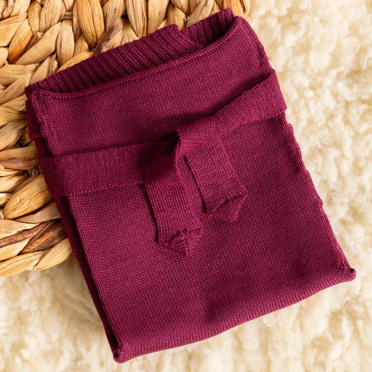 Culotte en laine à nouer Glückswindel 