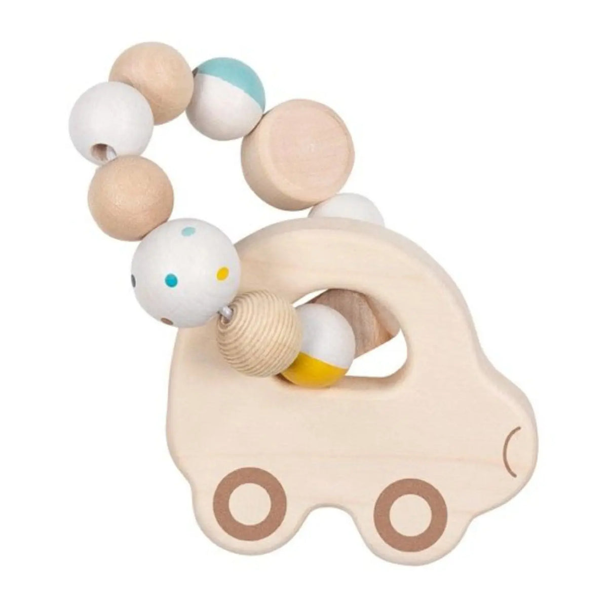 Hochet bébé flexible Voiture en bois Goki