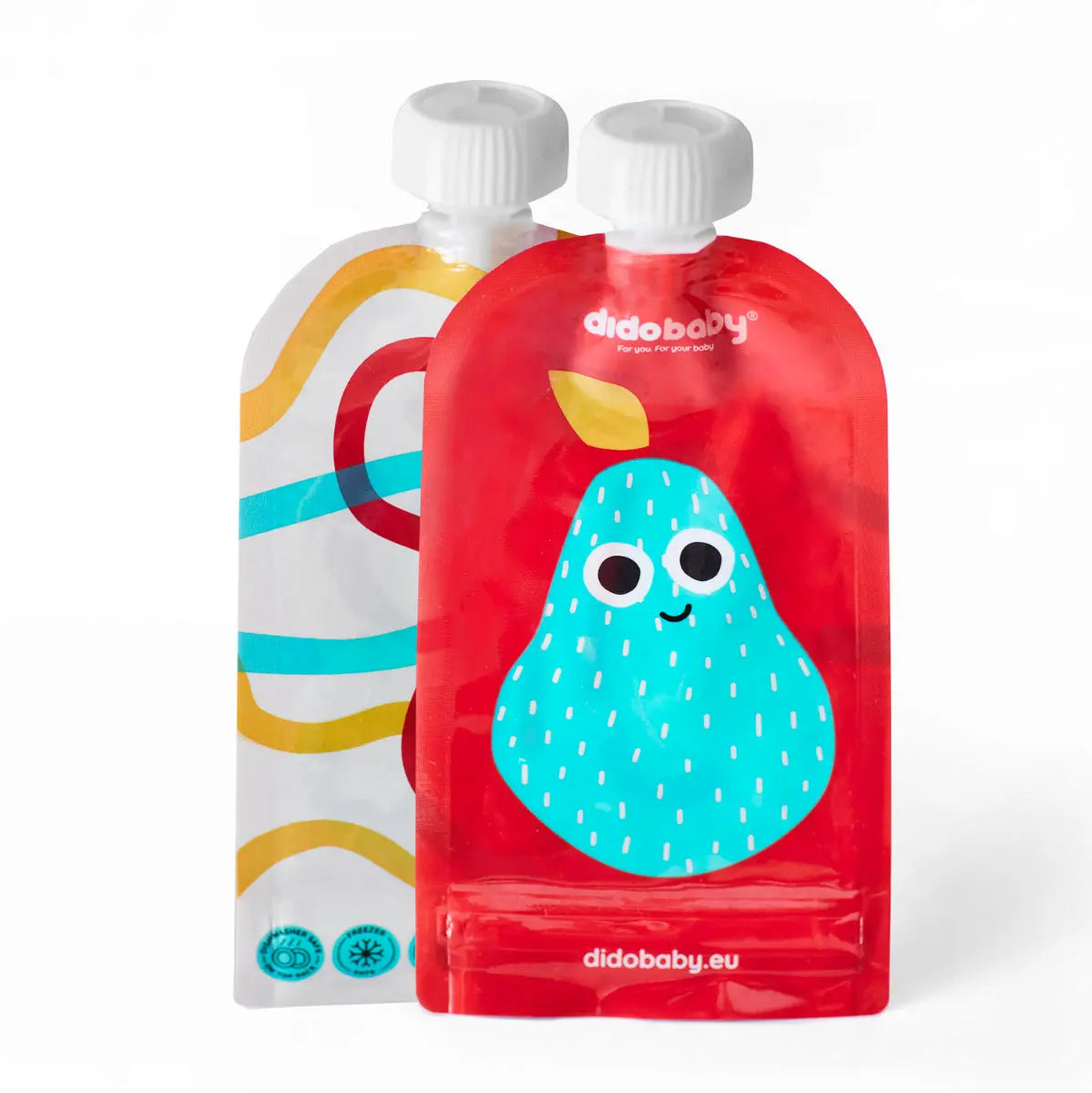Gourde réutilisable pour compotes et purées Didobaby - Lilinappy