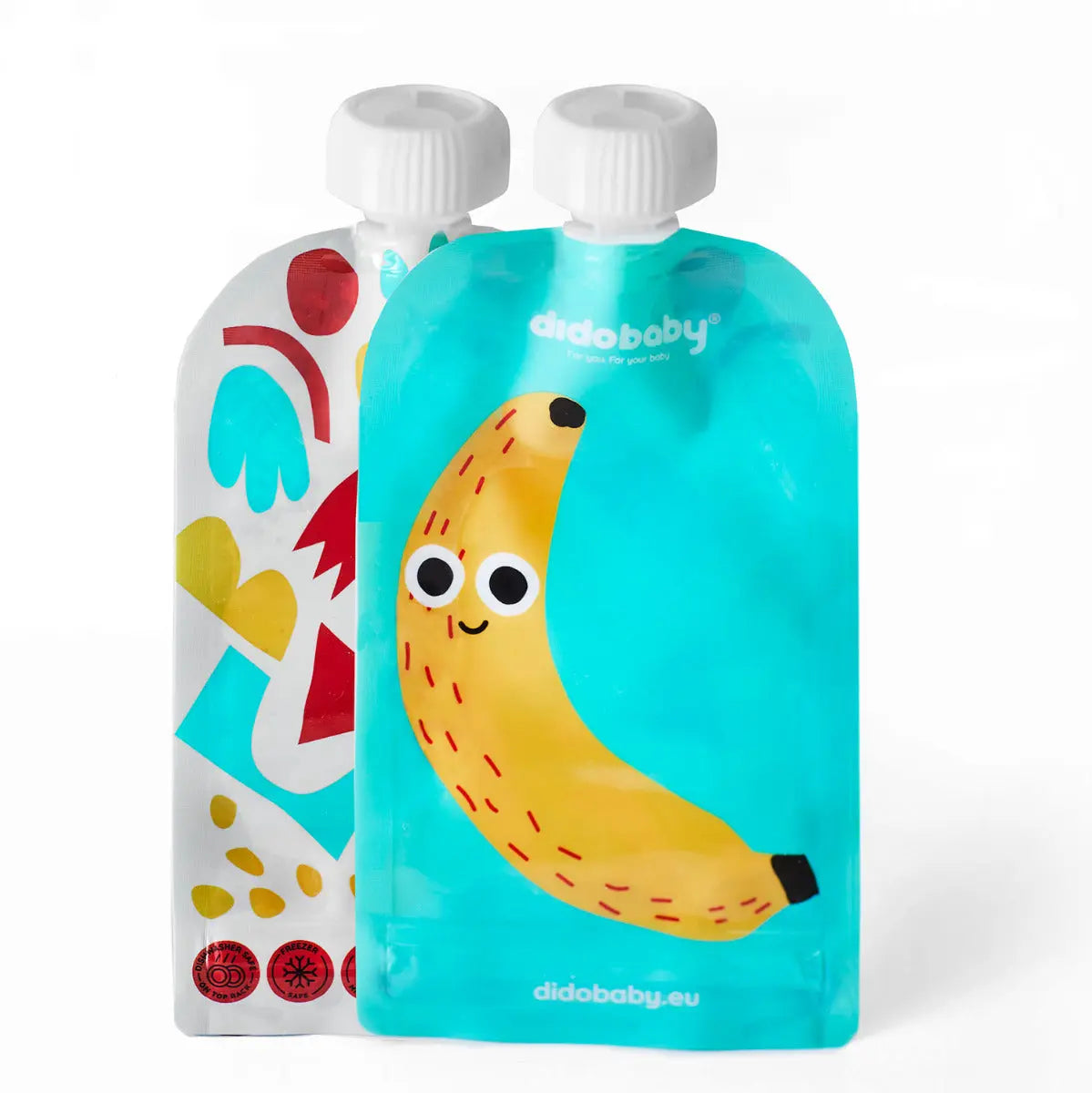 Gourde réutilisable pour compotes et purées Didobaby - Lilinappy