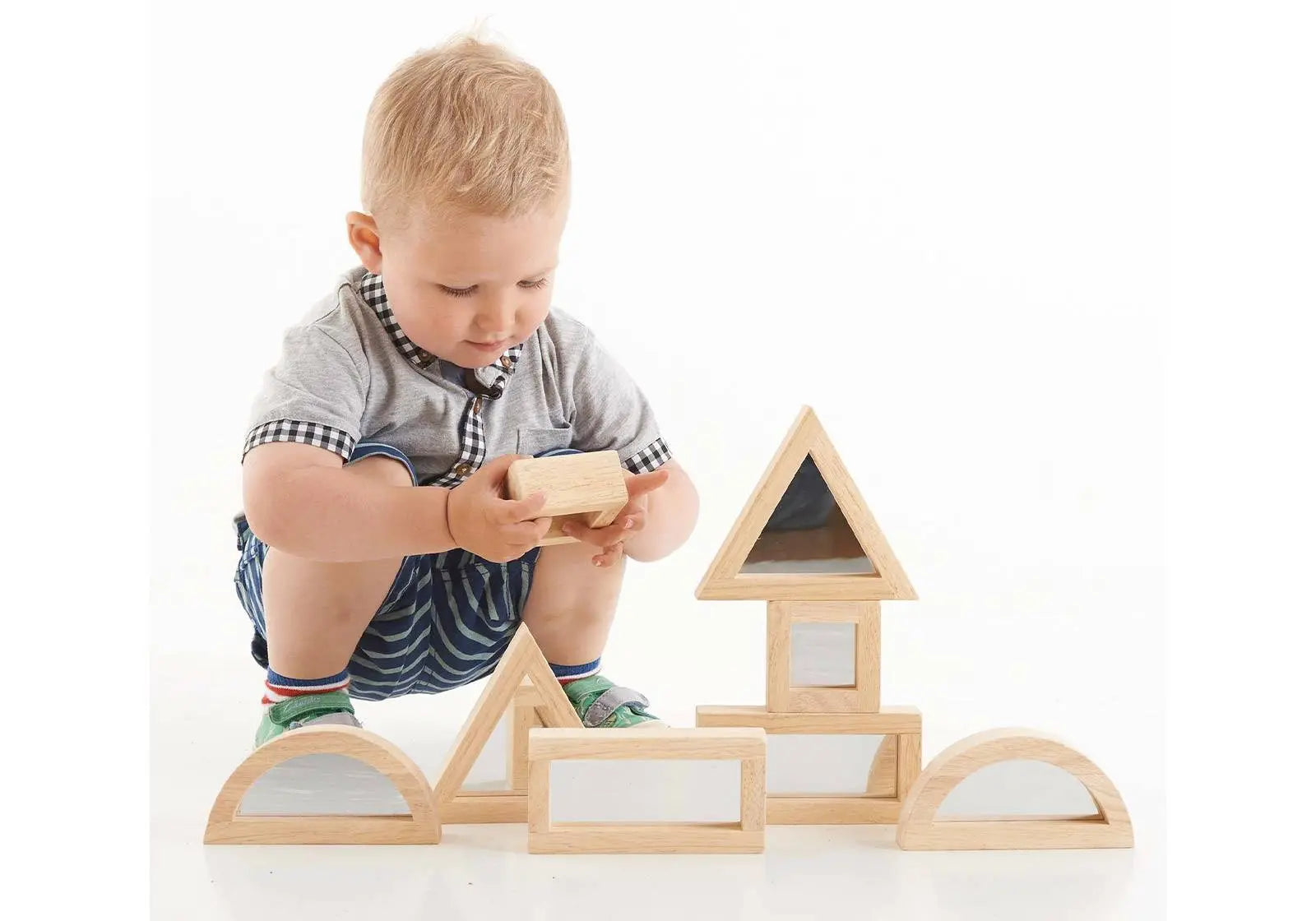 Set de 8 grands blocs miroirs Tickit Tickit