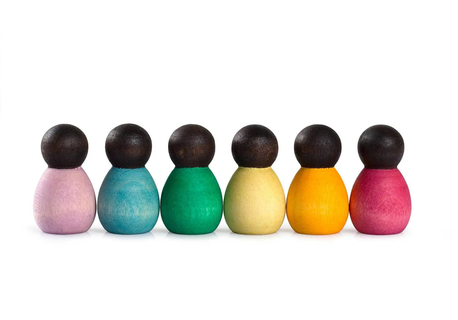 6 bébés Nins® colorés Grapat Grapat